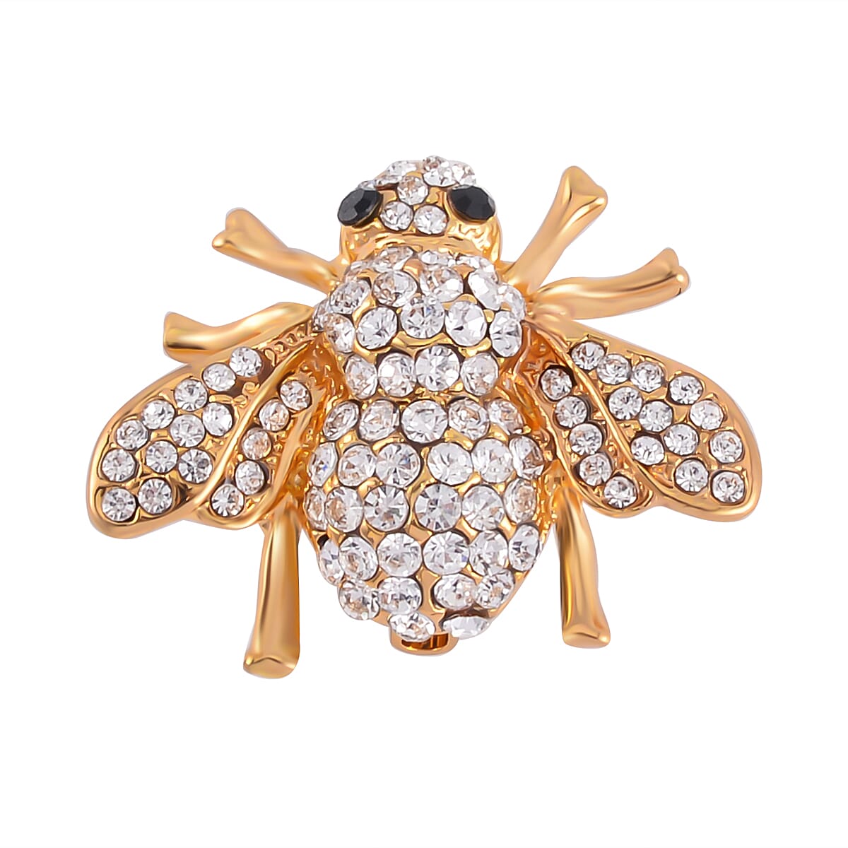 Austrian Crystal Bee Brooch 7639702 0