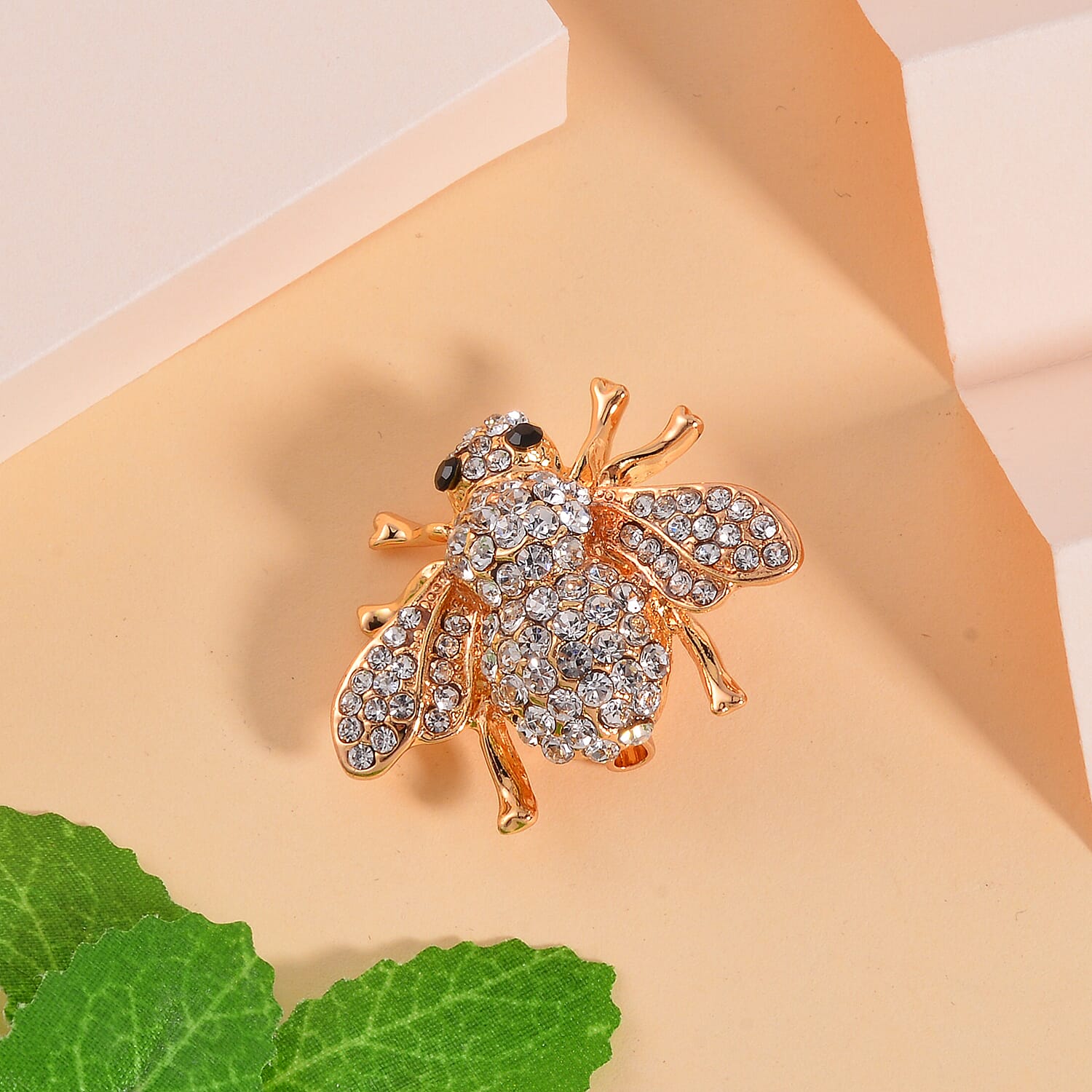 Austrian Crystal Bee Brooch 7639702 1