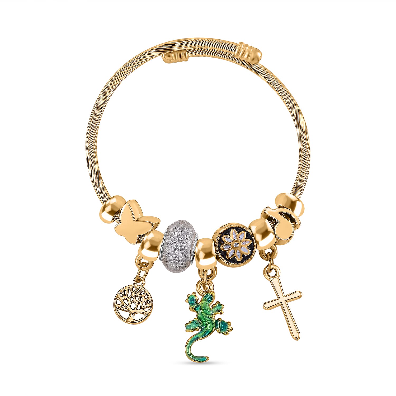 Designer Inspired White Crystal  Bracelet 7843139 0