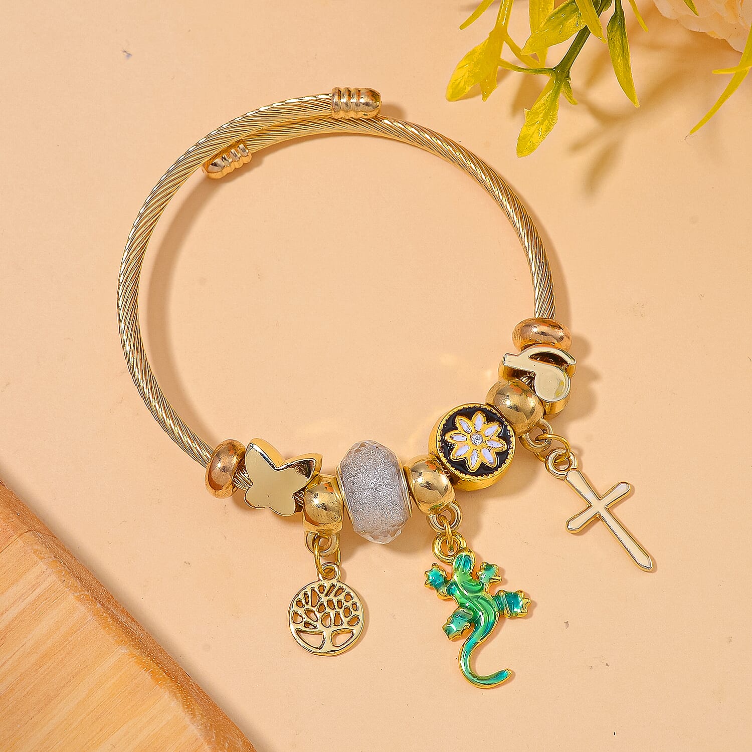 Designer Inspired White Crystal  Bracelet 7843139 2