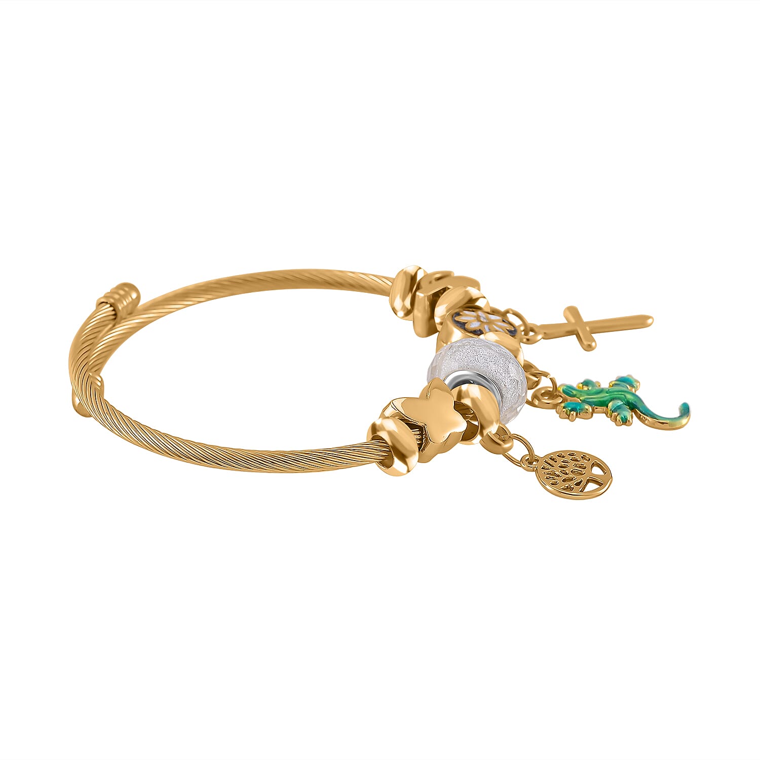 Designer Inspired White Crystal  Bracelet 7843139 4