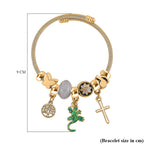 Designer Inspired White Crystal  Bracelet