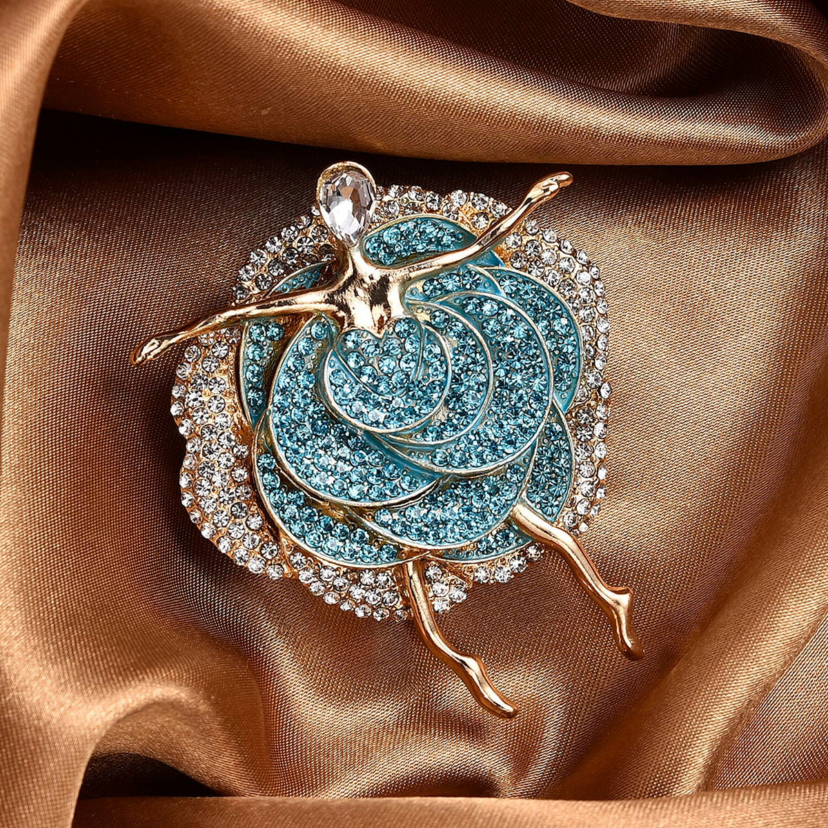 Ballerina Crystal Brooch V32711777 2