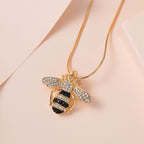 White Crystal Brooch Come Pendant with Chain (Size - 23.5 with 2 inch Ext)
