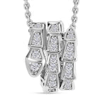 White Austrian Crystal Necklace (Size - 20)