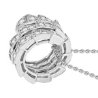 White Austrian Crystal Necklace (Size - 20)