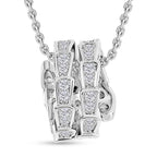 White Austrian Crystal Necklace (Size - 20)
