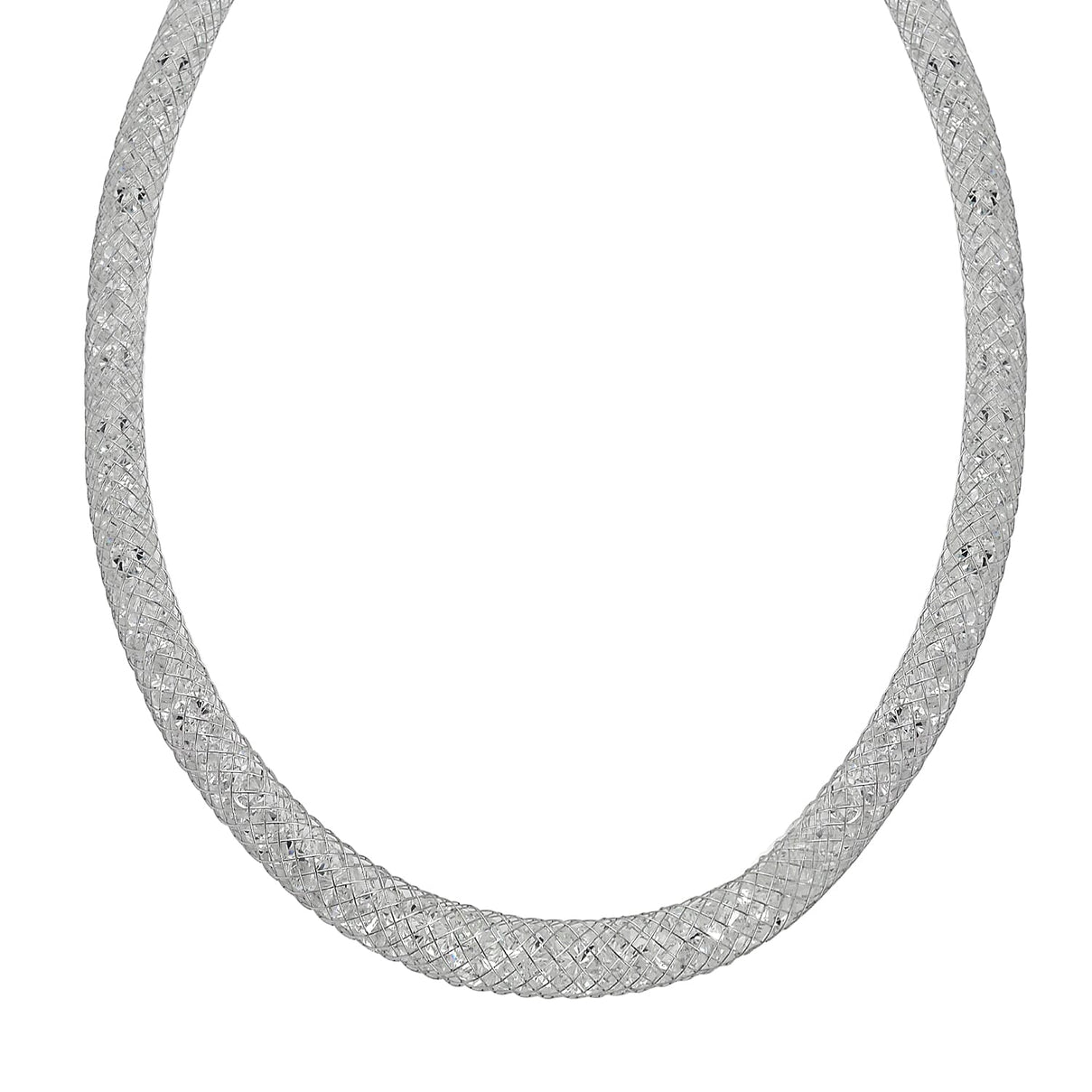 White Austrian Crystal Necklace (Size - 30-2 inch Ext.) 7668868 0