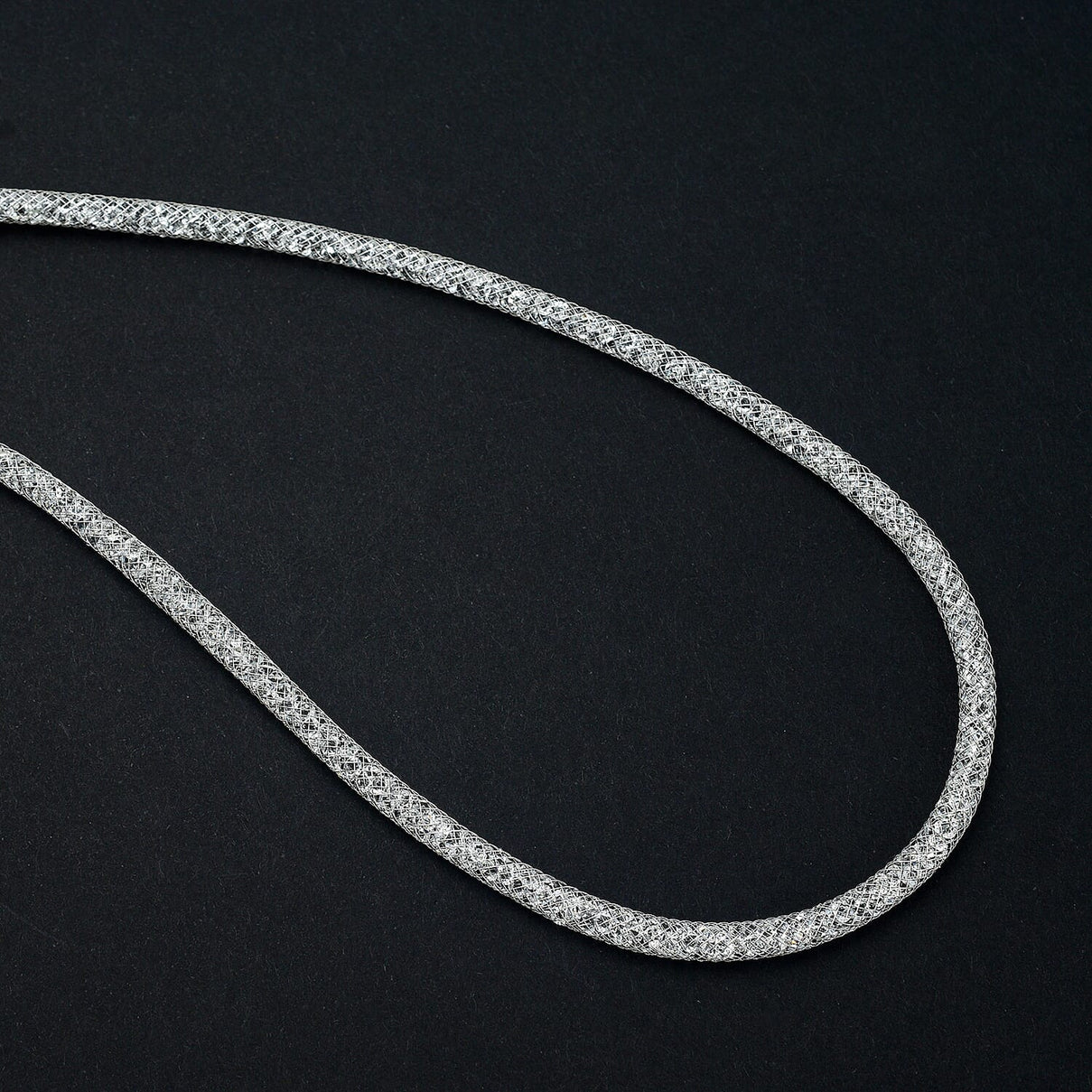 White Austrian Crystal Necklace (Size - 30-2 inch Ext.) 7668868 1