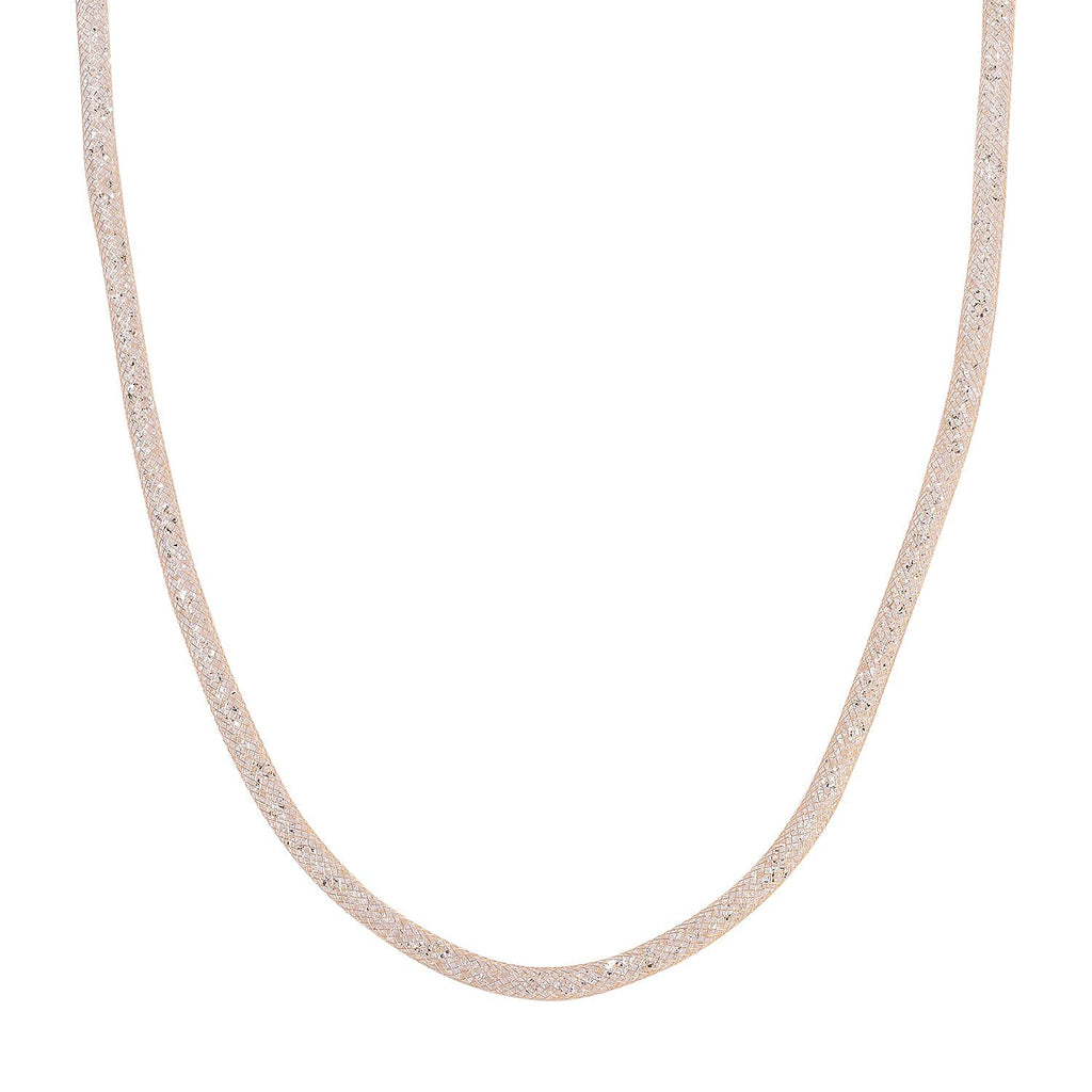 White Austrian Crystal Necklace (Size - 30-2 inch Ext.)