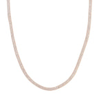 White Austrian Crystal Necklace (Size - 30-2 inch Ext.)