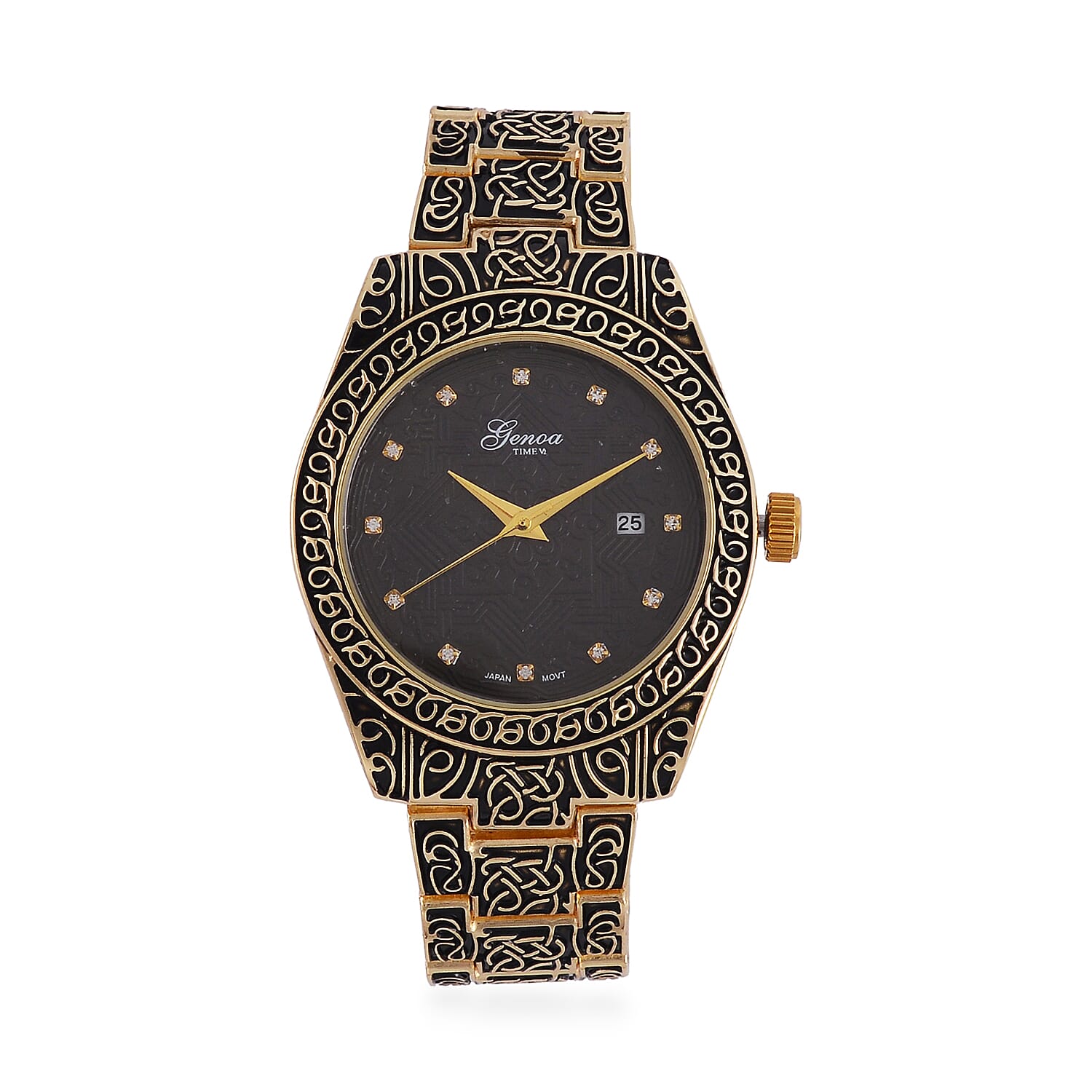 GENOA TIME V2 Womenâ€™s Carved Watch 7793709 0
