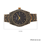 Carved Designer Inspired Limited Edition GENOA Watch - Gold