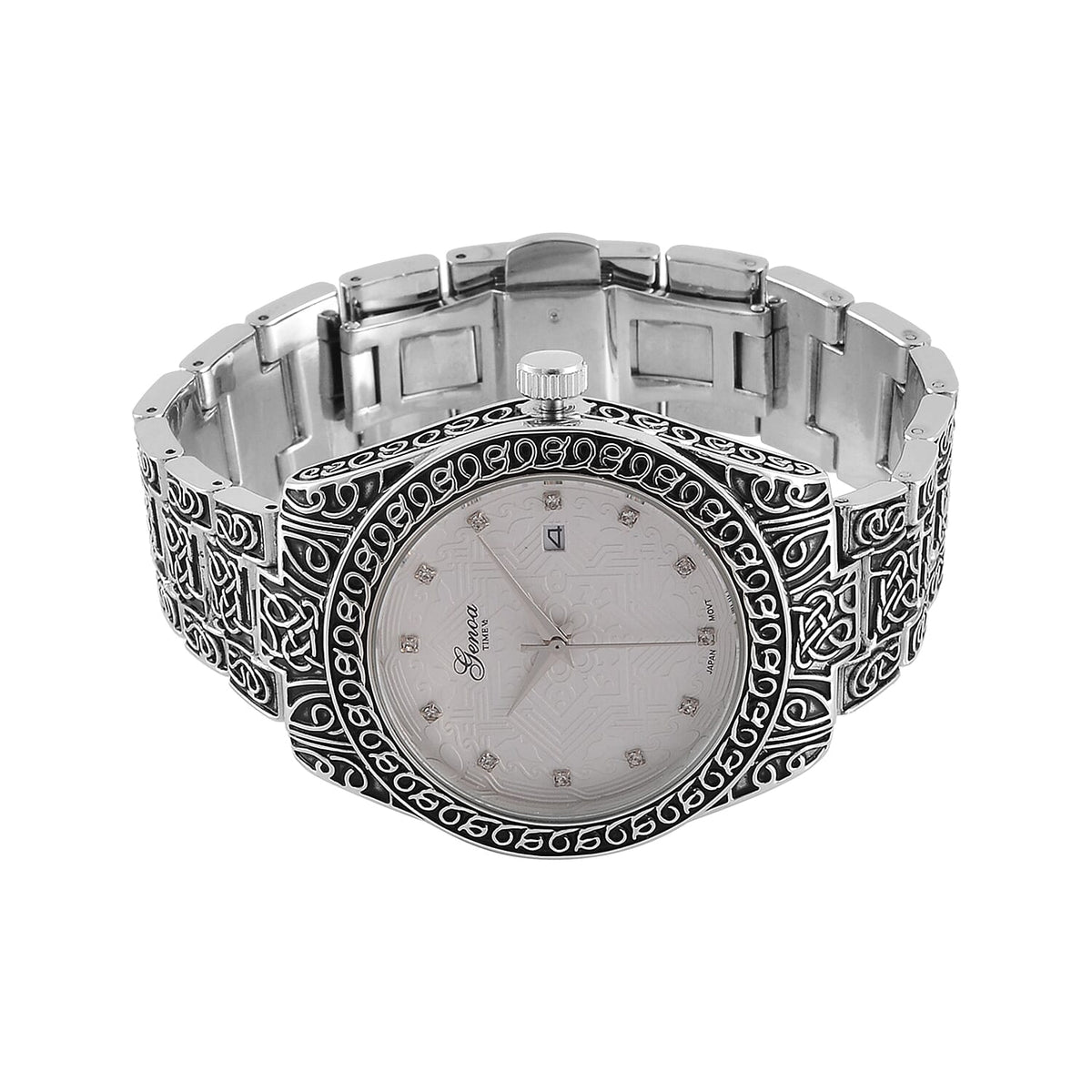 GENOA TIME V2 Womenâ€™s Carved Watch 7793711 4