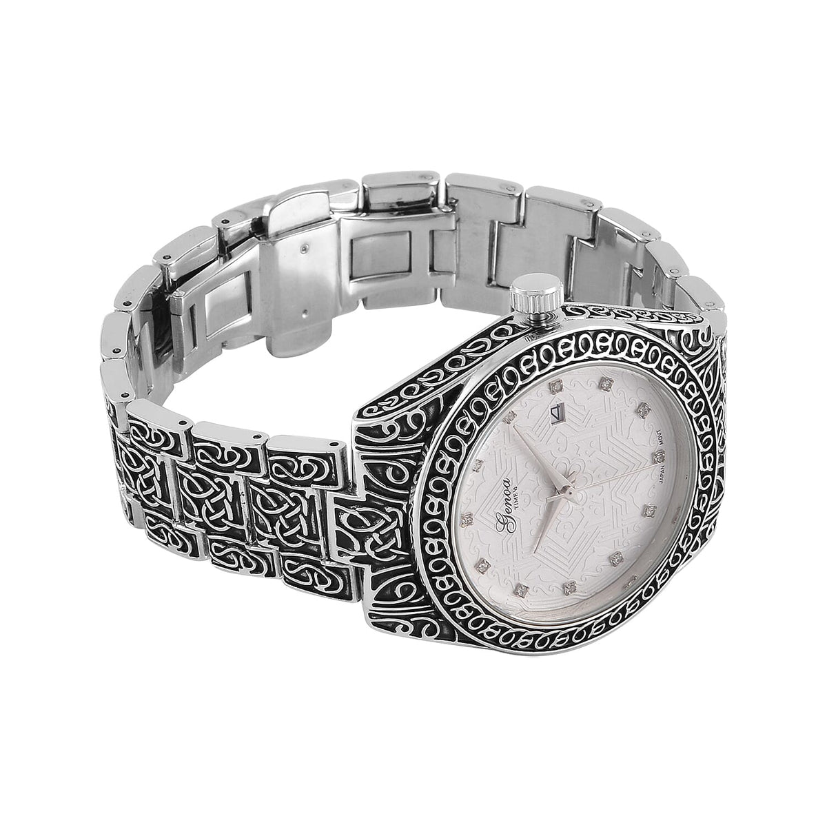 GENOA TIME V2 Womenâ€™s Carved Watch 7793711 5