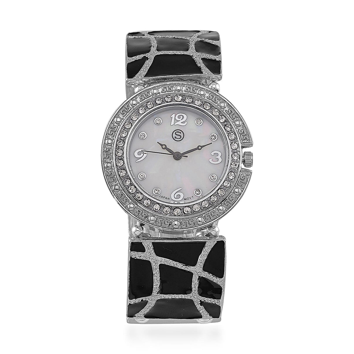 STRADA Crystal PC21S Japan Movement Bracelet Watch 7847619 0