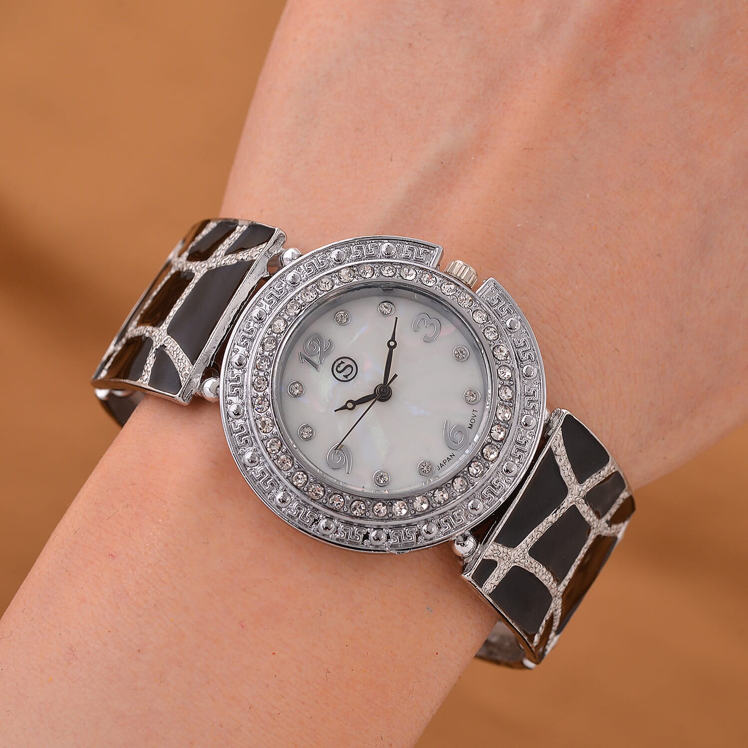 STRADA Crystal PC21S Japan Movement Bracelet Watch 7847619 2
