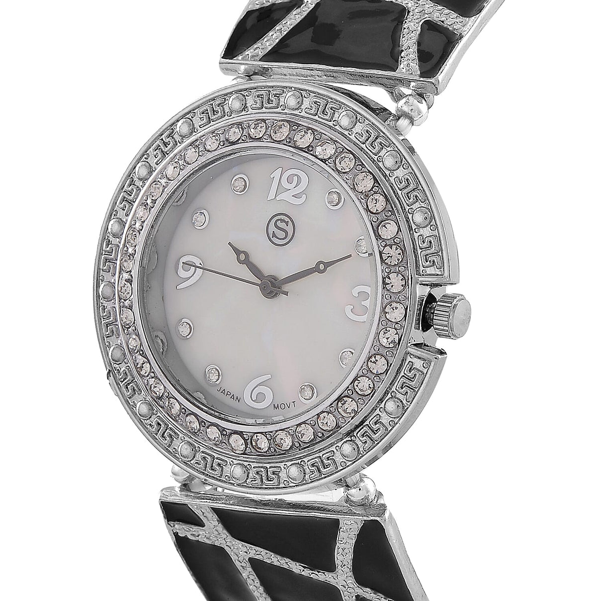 STRADA Crystal PC21S Japan Movement Bracelet Watch 7847619 3