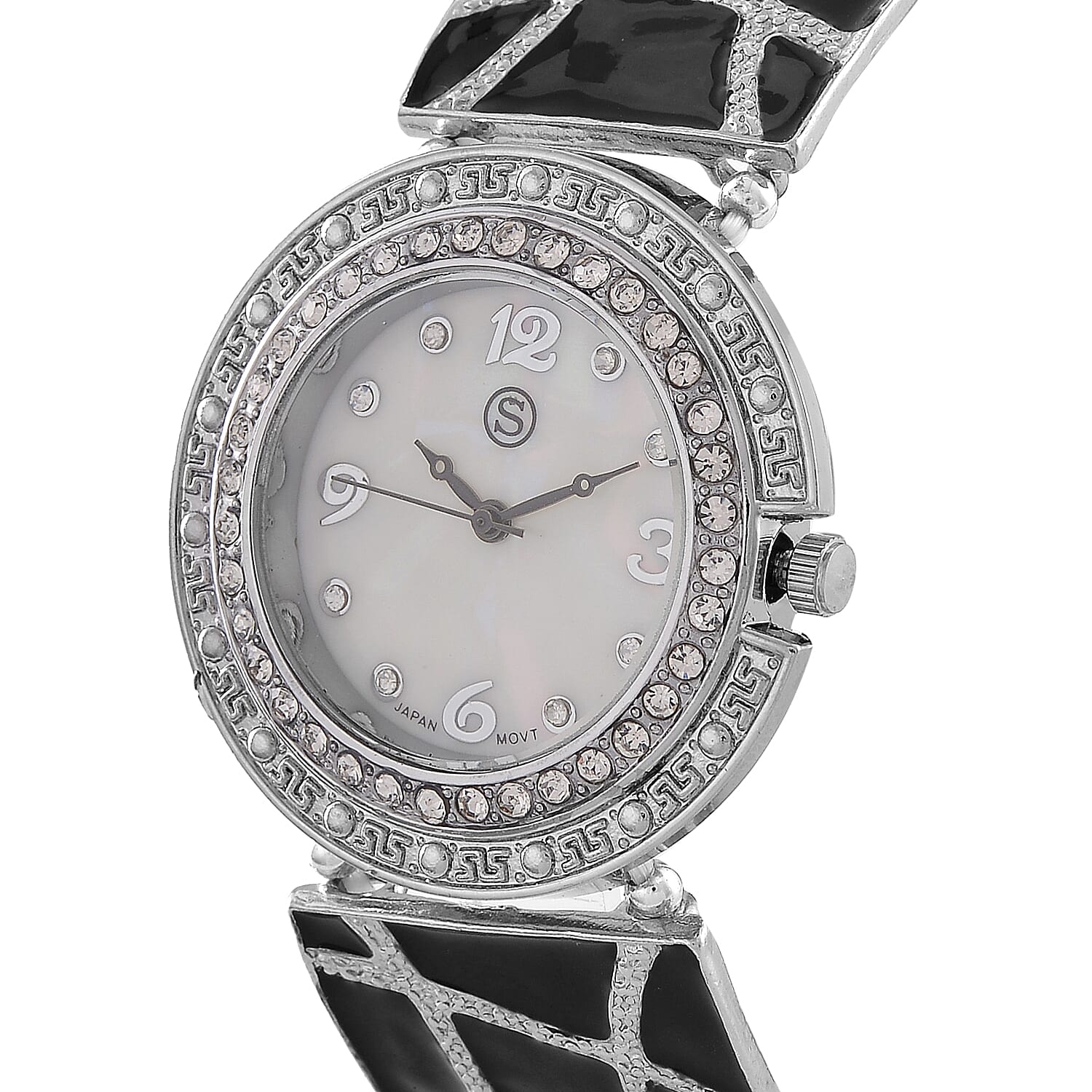 STRADA Crystal PC21S Japan Movement Bracelet Watch 7847619 3