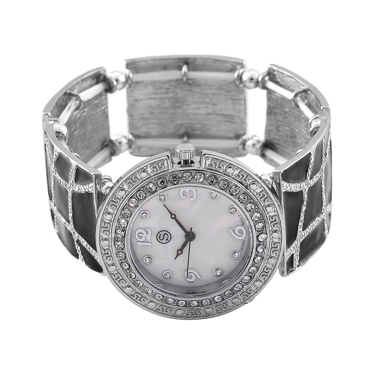 STRADA Crystal PC21S Japan Movement Bracelet Watch 7847619 4