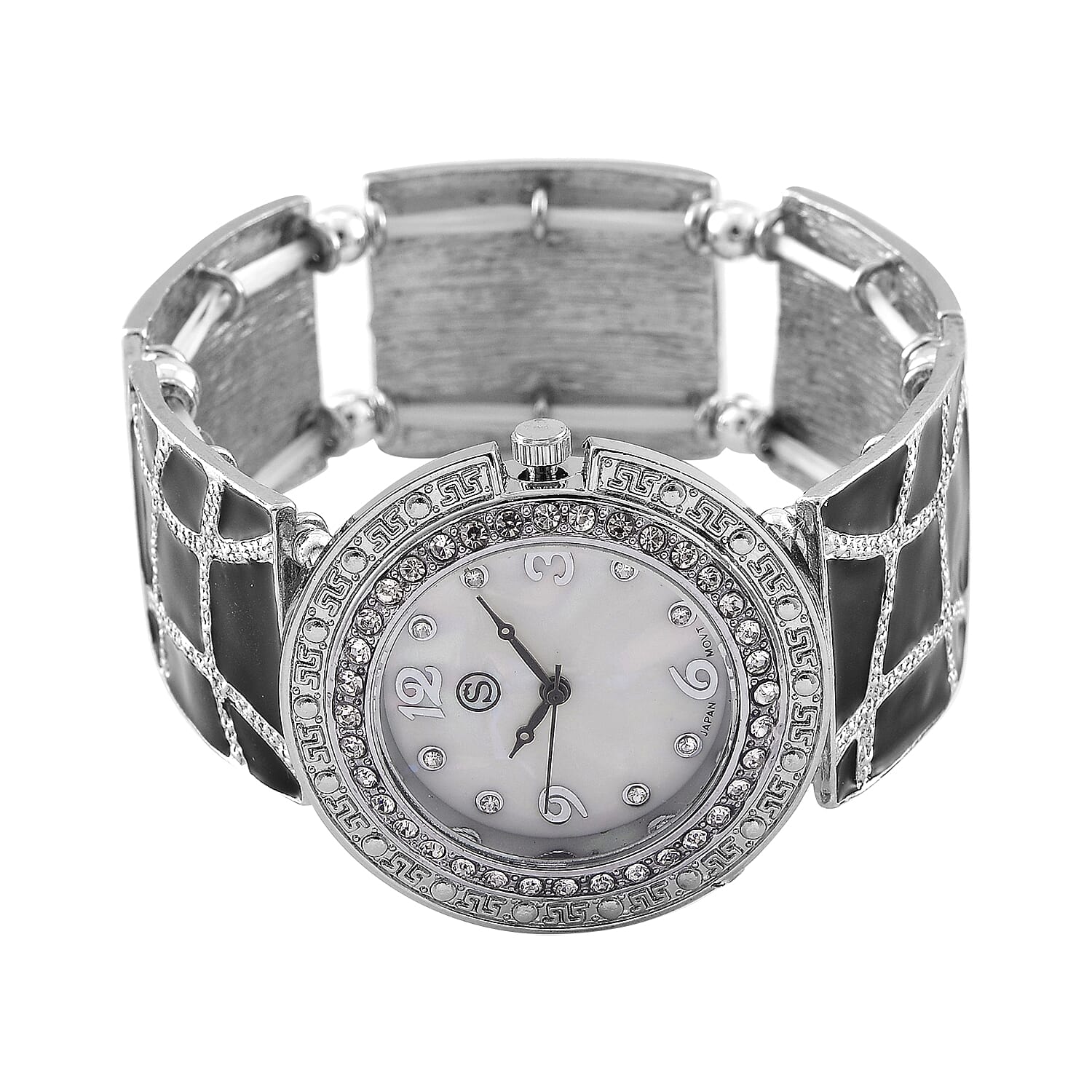 STRADA Crystal PC21S Japan Movement Bracelet Watch 7847619 4