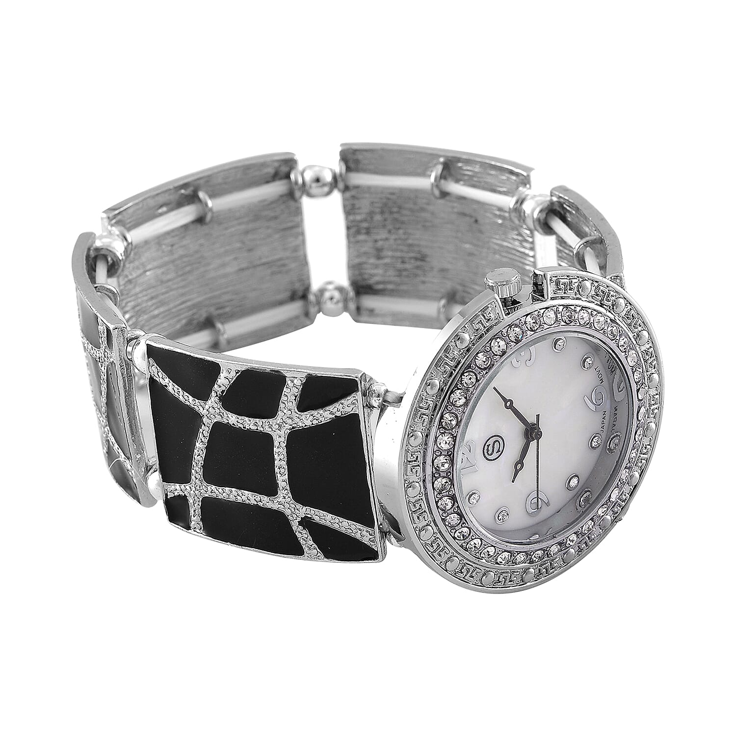 STRADA Crystal PC21S Japan Movement Bracelet Watch 7847619 5