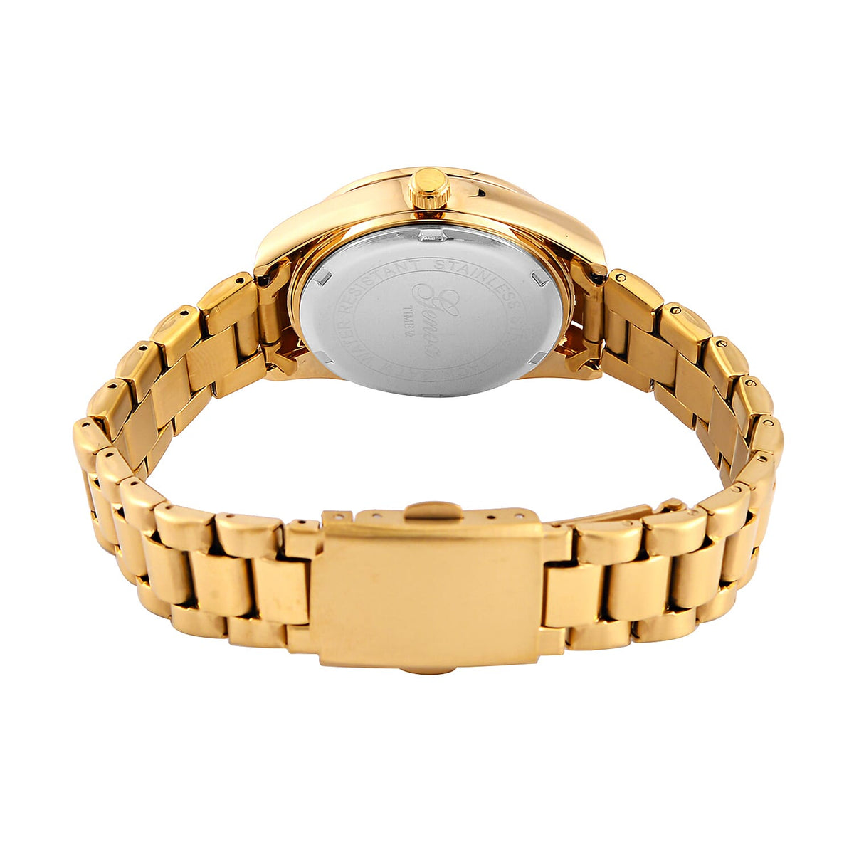 GENOA Quartz Movement Water Resistant Watch with Gold Colour Stainless Steel 7714881 6