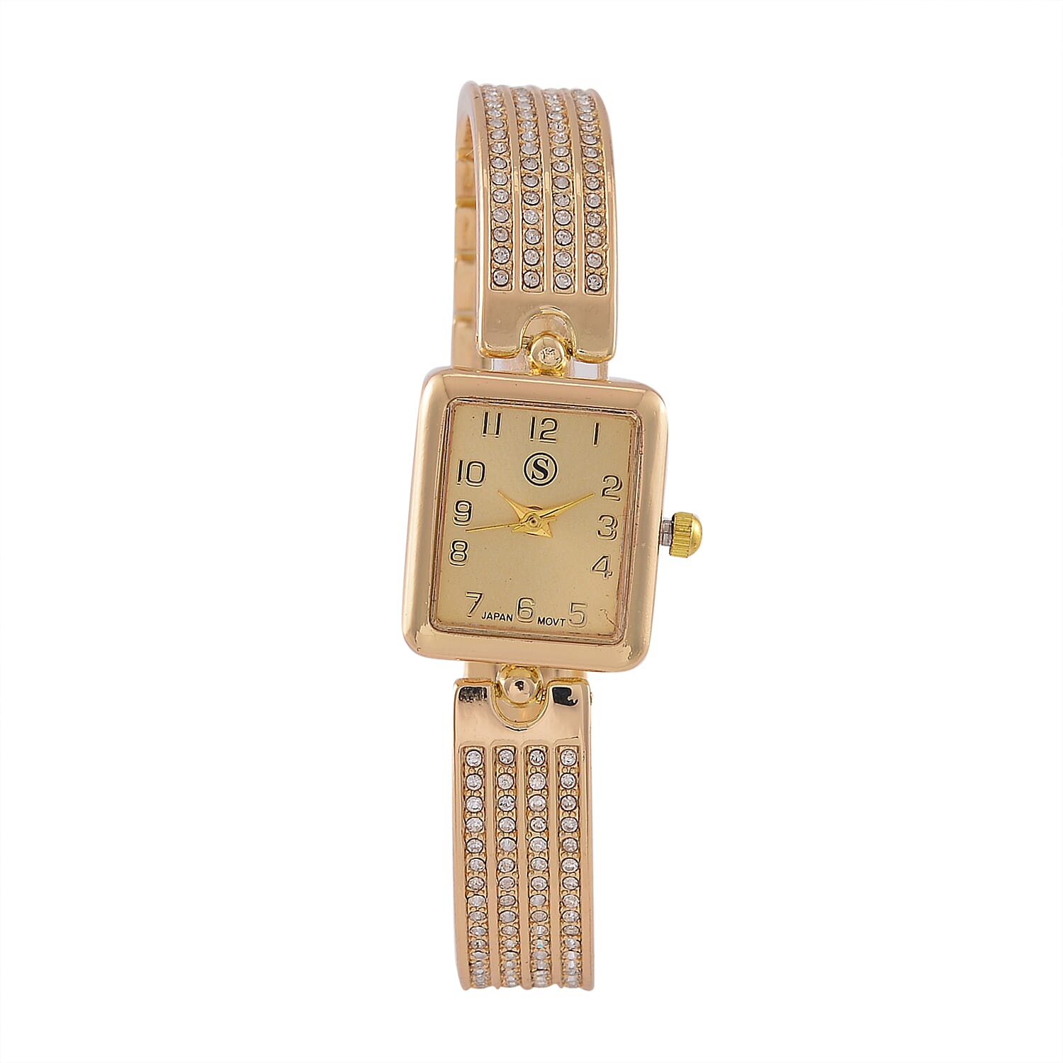 STRADA PC21S Japanese Movement Crystal Bracelet Watch 7858809 0