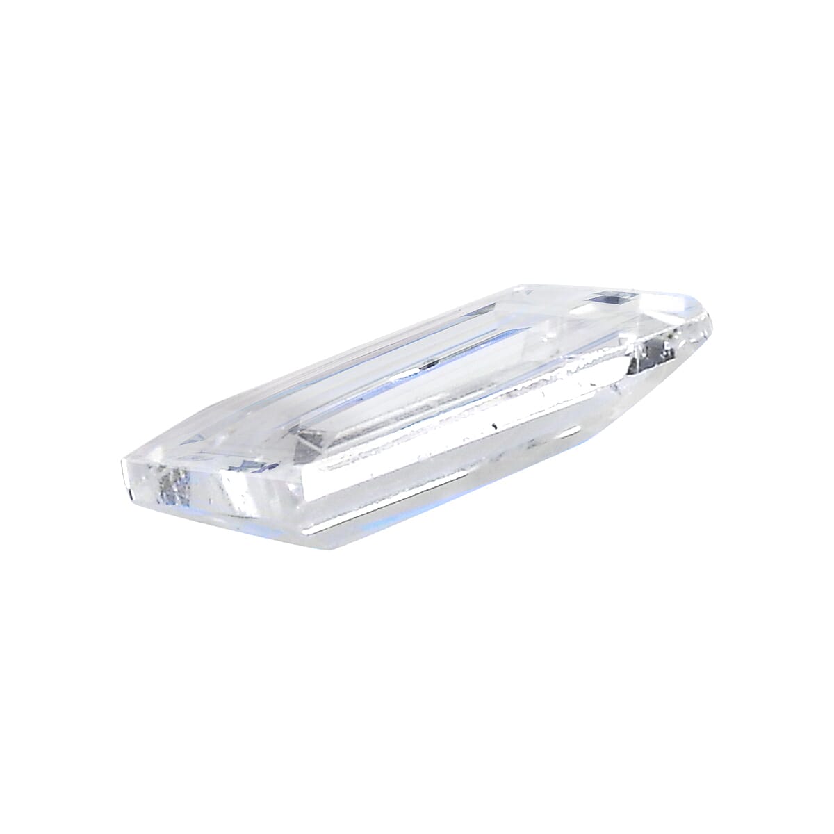 Set of 3 White Cubic Zirconia Loose Gemstones in Baguette Shape 1.23 Ct. (5x3 mm) 8071344 2