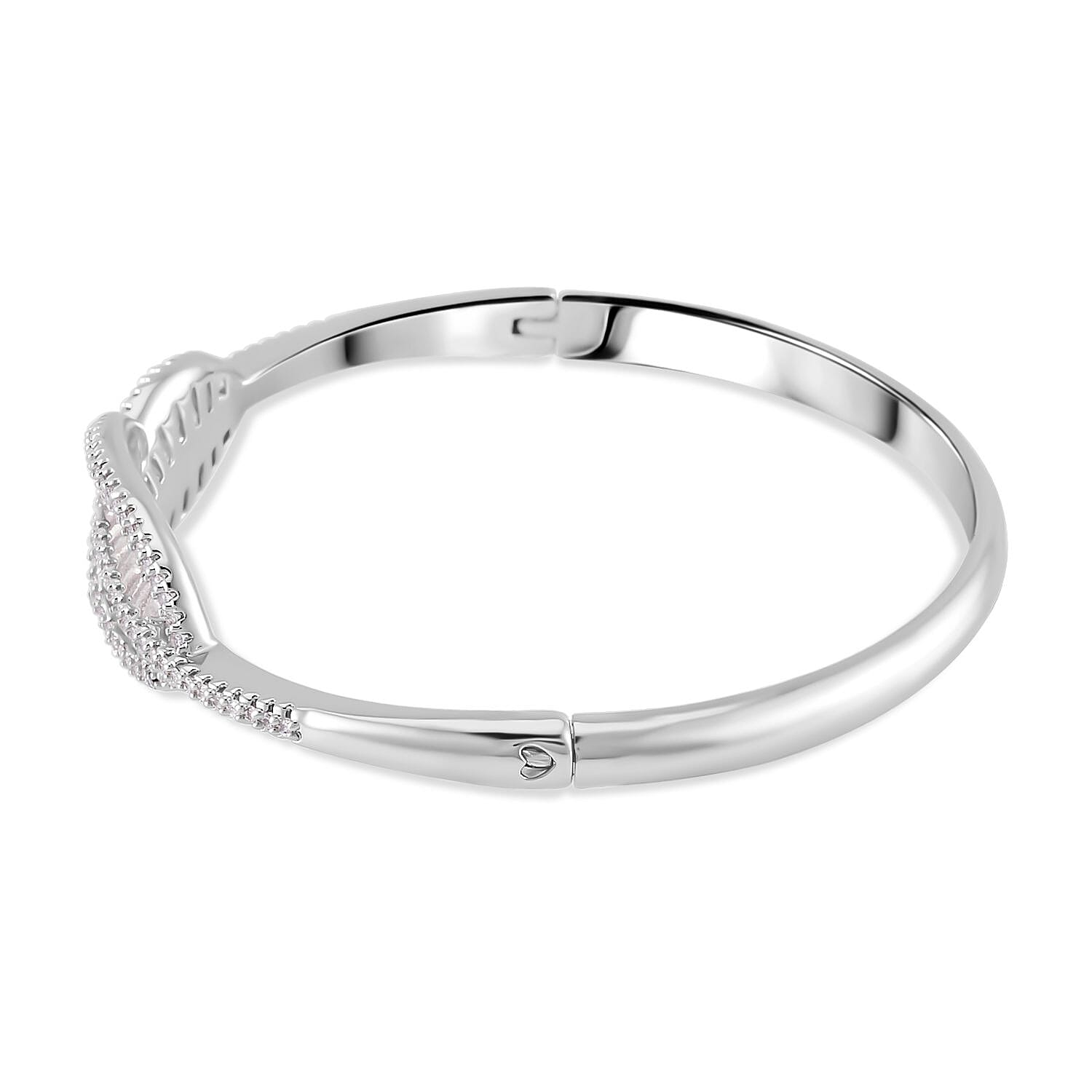 Cubic Zirconia Leaf  Bangle 7733317 10