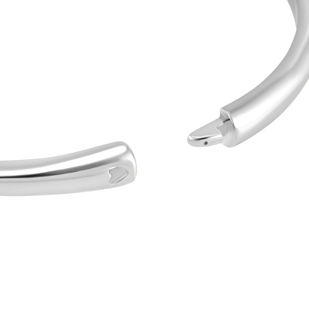 Cubic Zirconia Leaf  Bangle