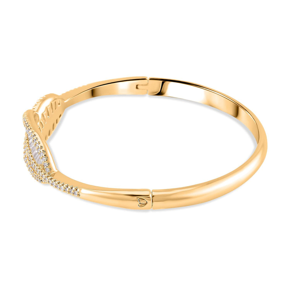 White Cubic Zirconia Bangle (Size 7.5) 5.00 Ct. 7856853 3
