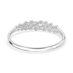 Bubble Collection - White Cubic Zirconia Bangle (Size - 7.5) 5.00 Ct.