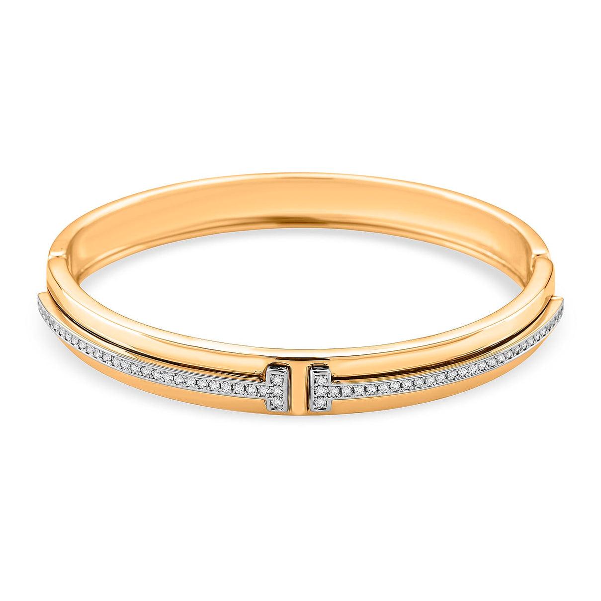 White Cubic Zirconia Bangle (Size - 7) 1.20 Ct. 8192607 0
