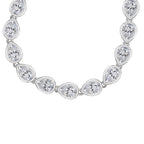 Lustro Stella - White Cubic Zirconia Tennis Bracelet (Size - 7.5)