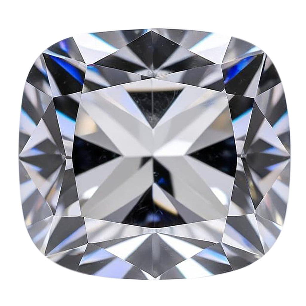 White Cubic Zirconia Cushion Shape Gemstone 1.43 Ct. - 6x6 mm