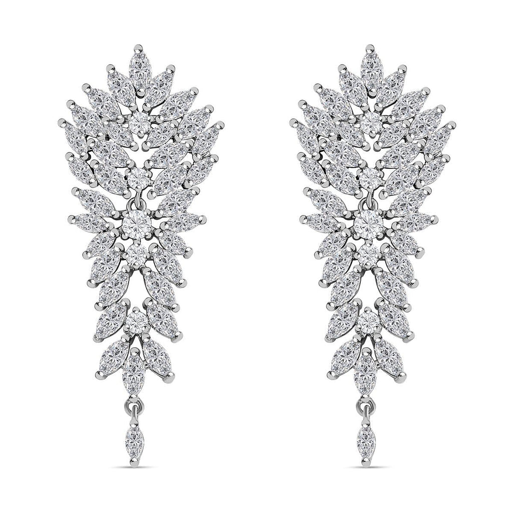 Cubic Zirconia Dangle Earrings