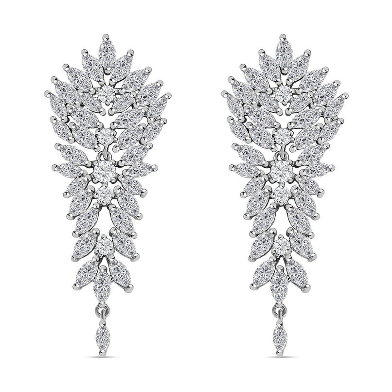 Cubic Zirconia Dangle Earrings