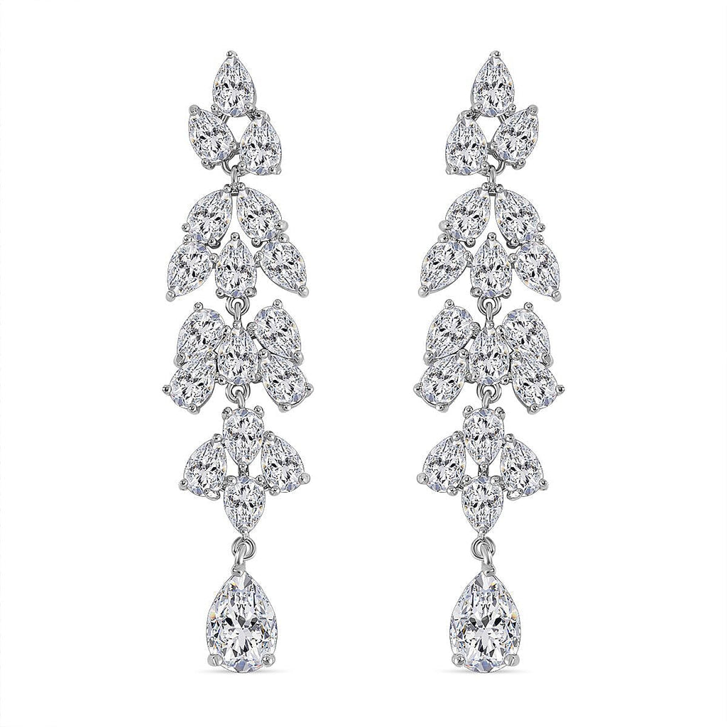 Cubic Zirconia Dangle Earrings