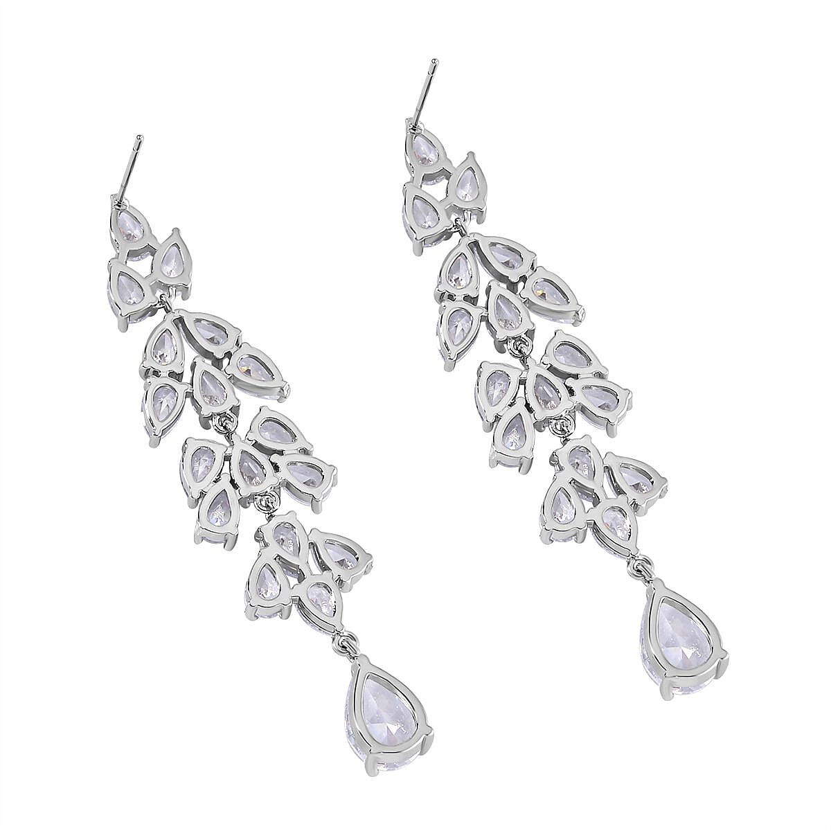 Cubic Zirconia Dangle Earrings 7668260 3