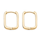 Multi Color Cubic Zirconia Earring in Yellow Tone