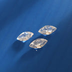 White Cubic Zirconia Marquee Gemstone 1.32 Ct. - 7x3.5 mm