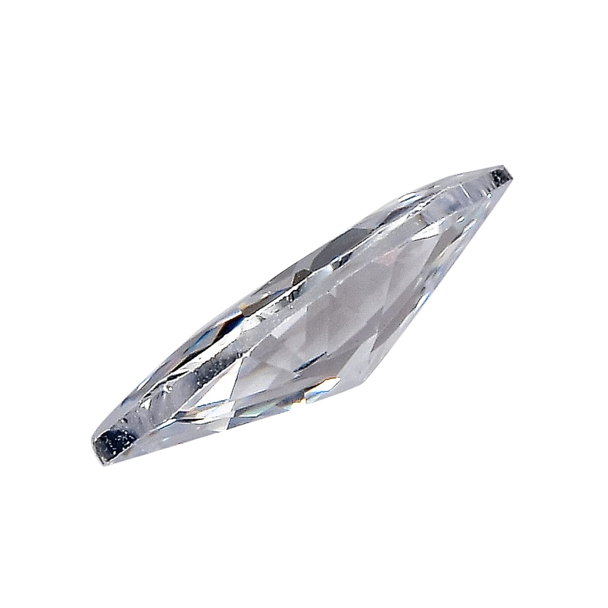 Set of 3 White Cubic Zirconia Loose Gemstones in Marquee Shape 1.32 Ct. (7x3.5 mm) 8071348 2