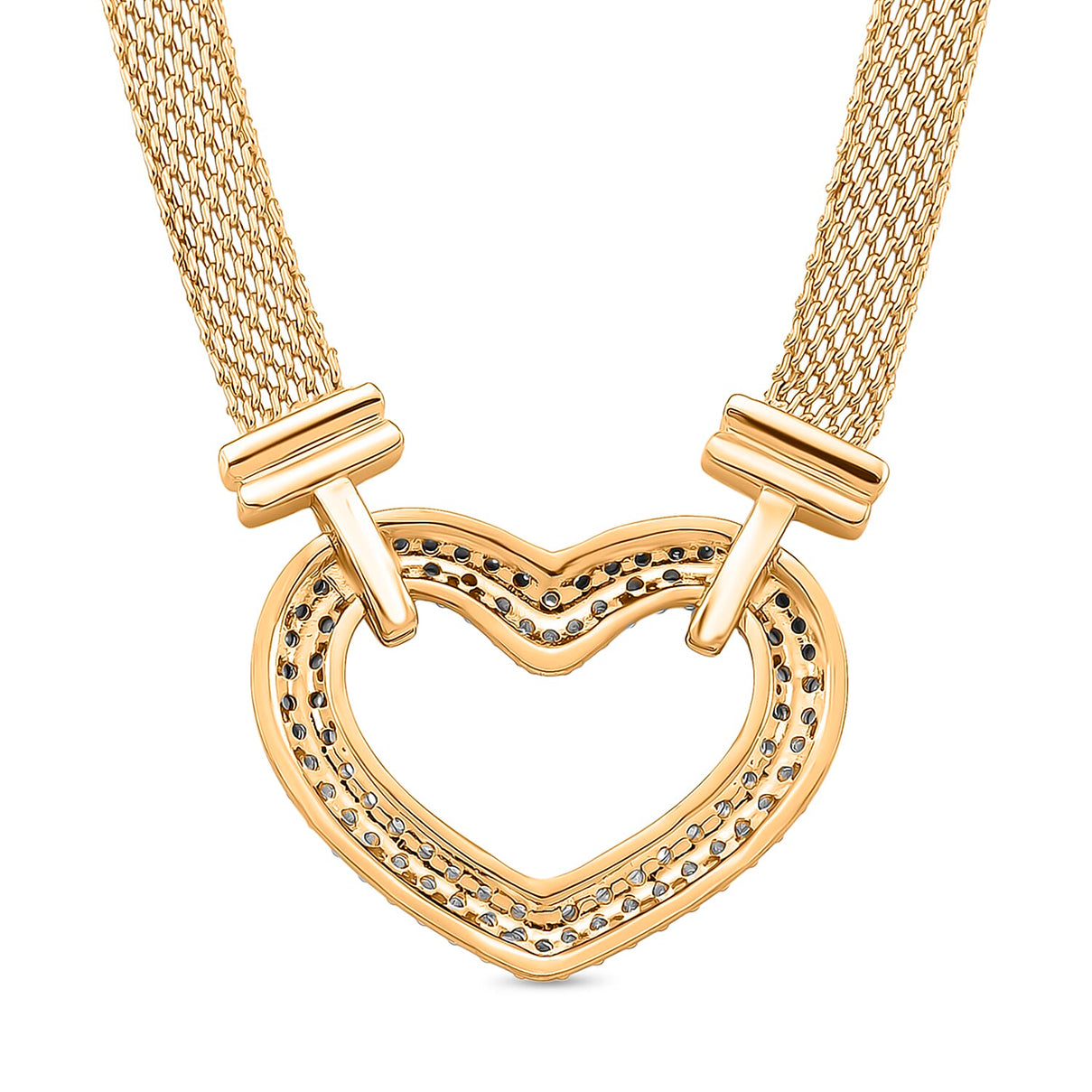 Designer Inspired- White Cubic Zirconia Necklace (Size - 20 - 2 Ext) 8164019 4