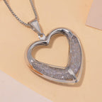 NY Close Out - Star Light White Cubic Zirconia Necklace (Size - 20-2 EXT) 2.40 ct