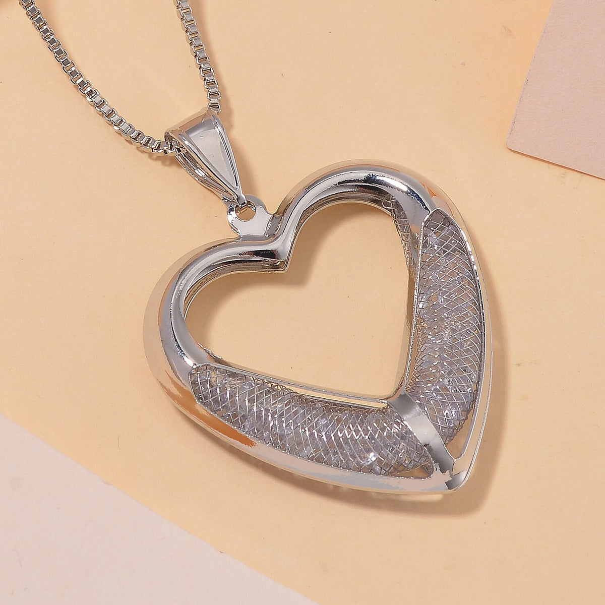 NY Close Out - Star Light White Cubic Zirconia Necklace (Size - 20-2 EXT) 2.40 ct 7880360 1