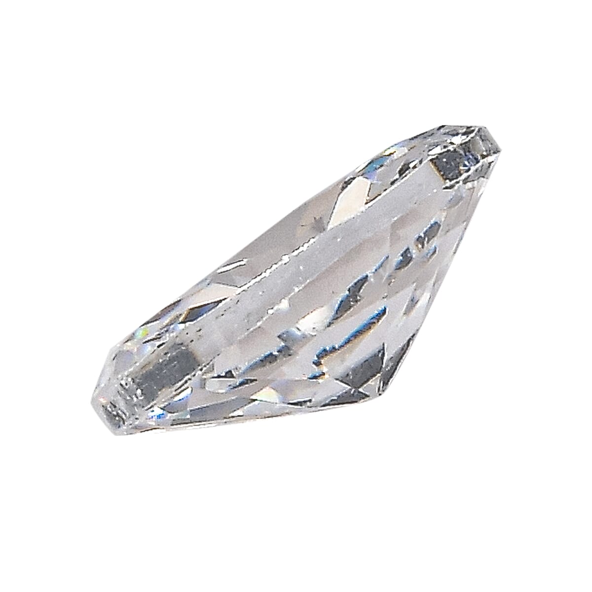 Set of 3 White Cubic Zirconia Loose Gemstones in Oval Shape  2.12 Ct. (6x4mm) 8071349 2