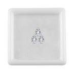 White Cubic Zirconia Pear Shape Gemstone 1.49 Ct. - 6x4 mm