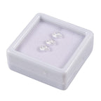 White Cubic Zirconia Pear Shape Gemstone 3.25 Ct. - 7x5 mm