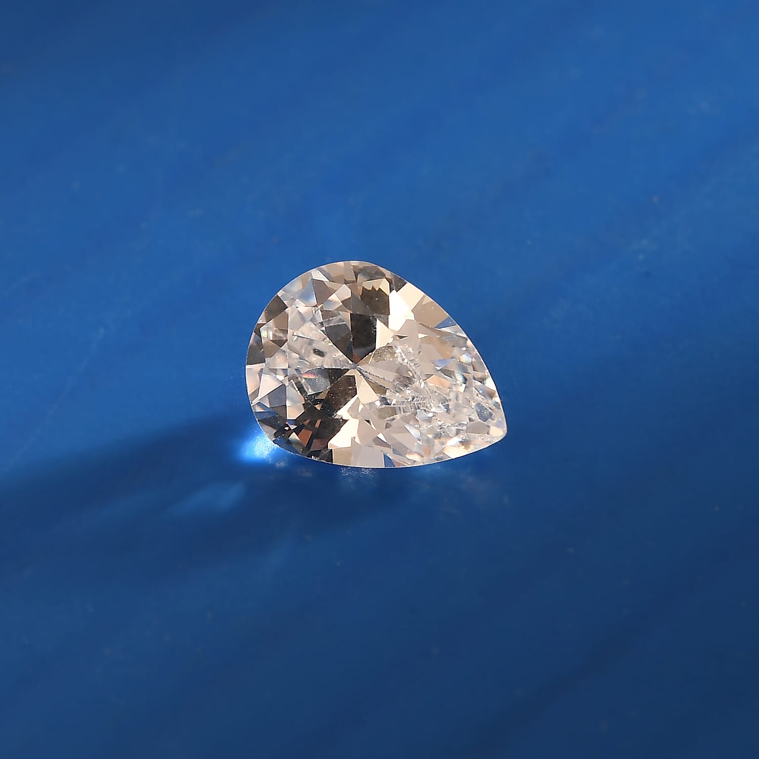 1.82 Ct. White Cubic Zirconia Loose Gemstone in Pear Shape (8x6 mm) 8071352 1